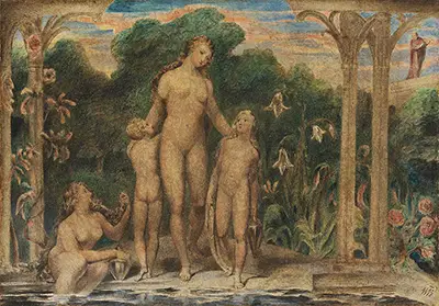 Bathsheba at the Bath William Blake
